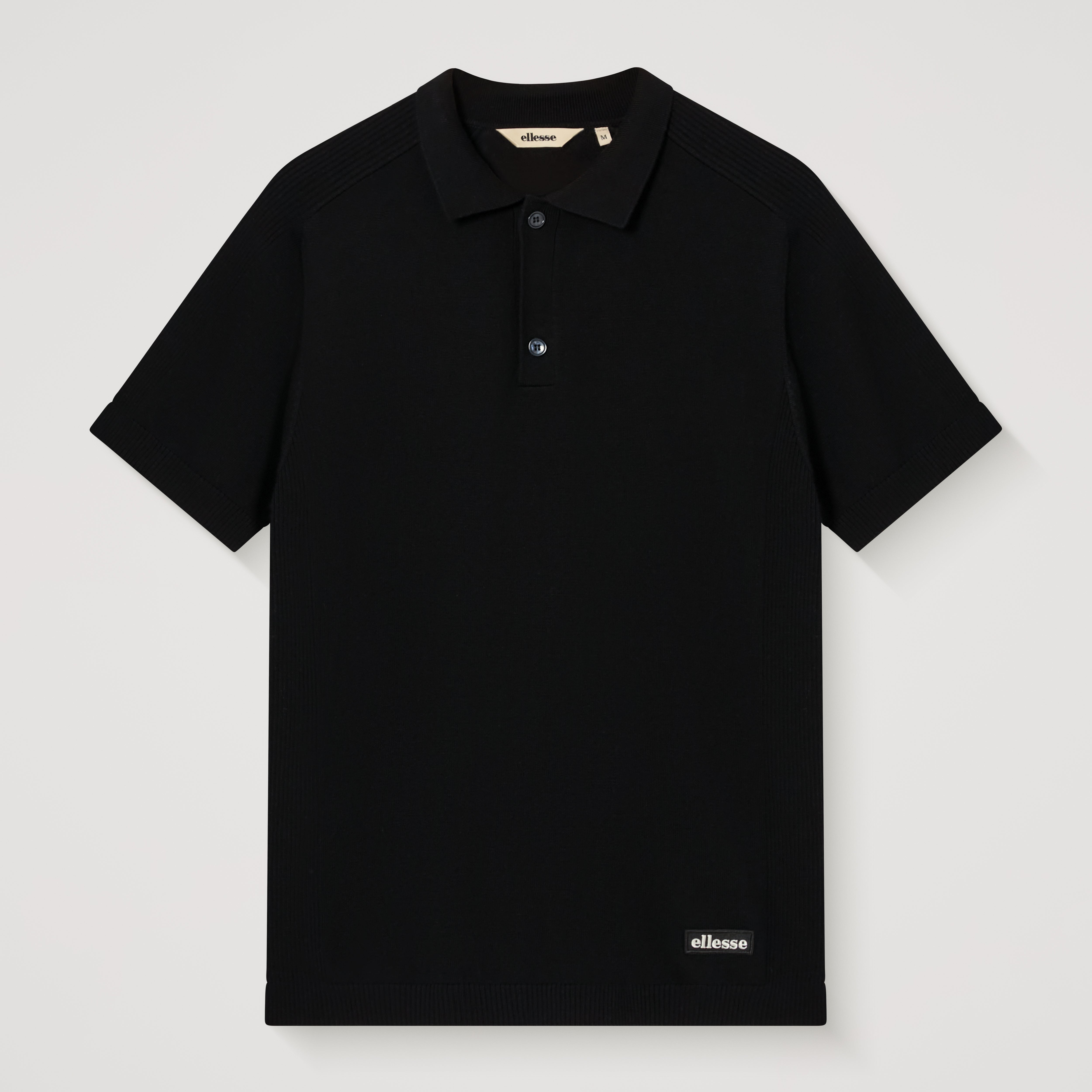 Men's Milanzi Polo Black | Black | Ellesse – ellesse