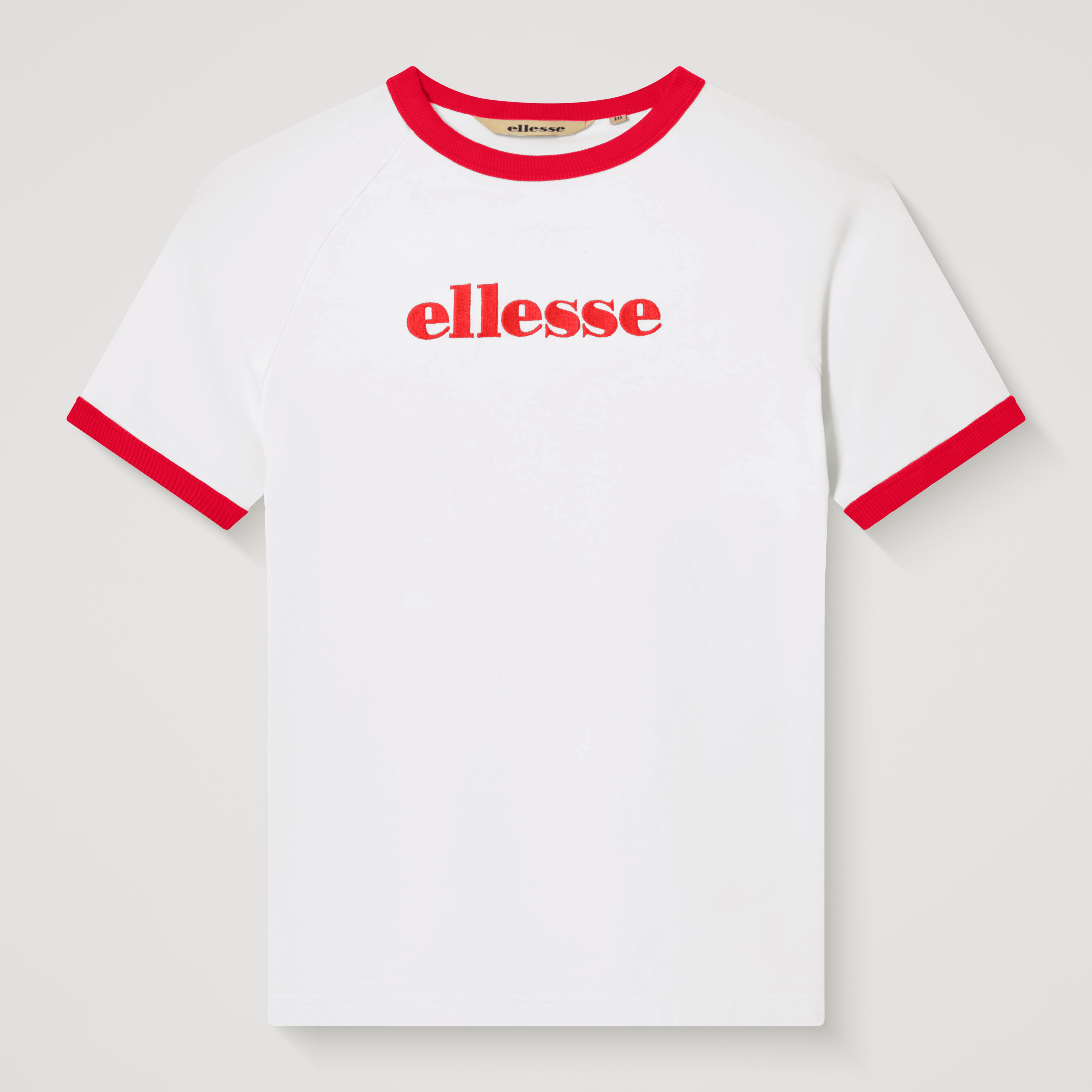 Women's Albenga Tee Off White/Red | White | Ellesse – ellesse