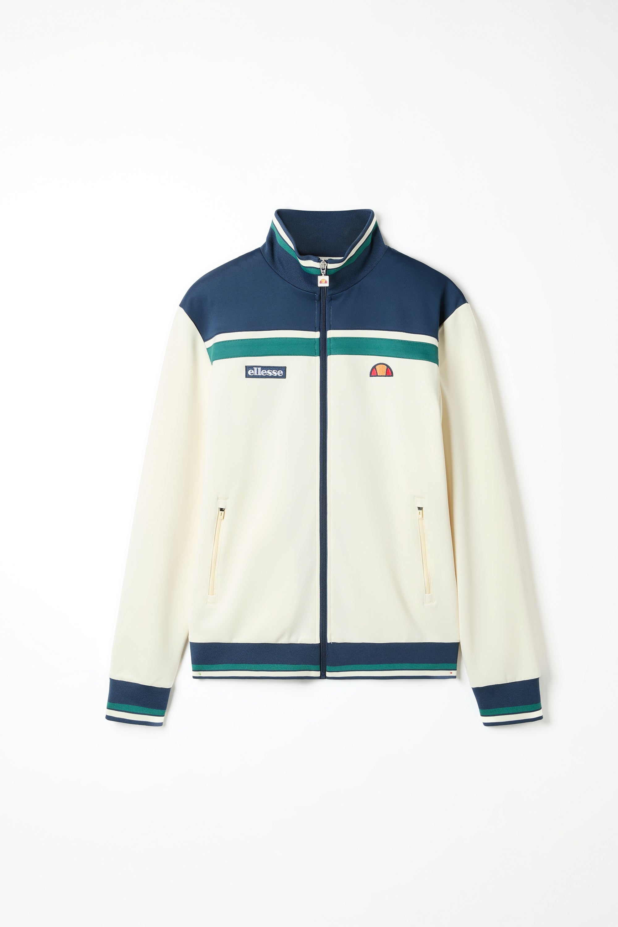 Men's Vignola Track Jacket Ecru/Navy | | Ellesse – ellesse