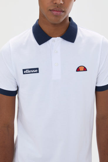 Men's Lessepsia Polo White/Navy