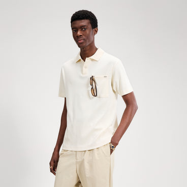 Men's Arivito Polo Off White