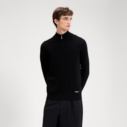 Men's Alvoni 1/4 Zip Top Black
