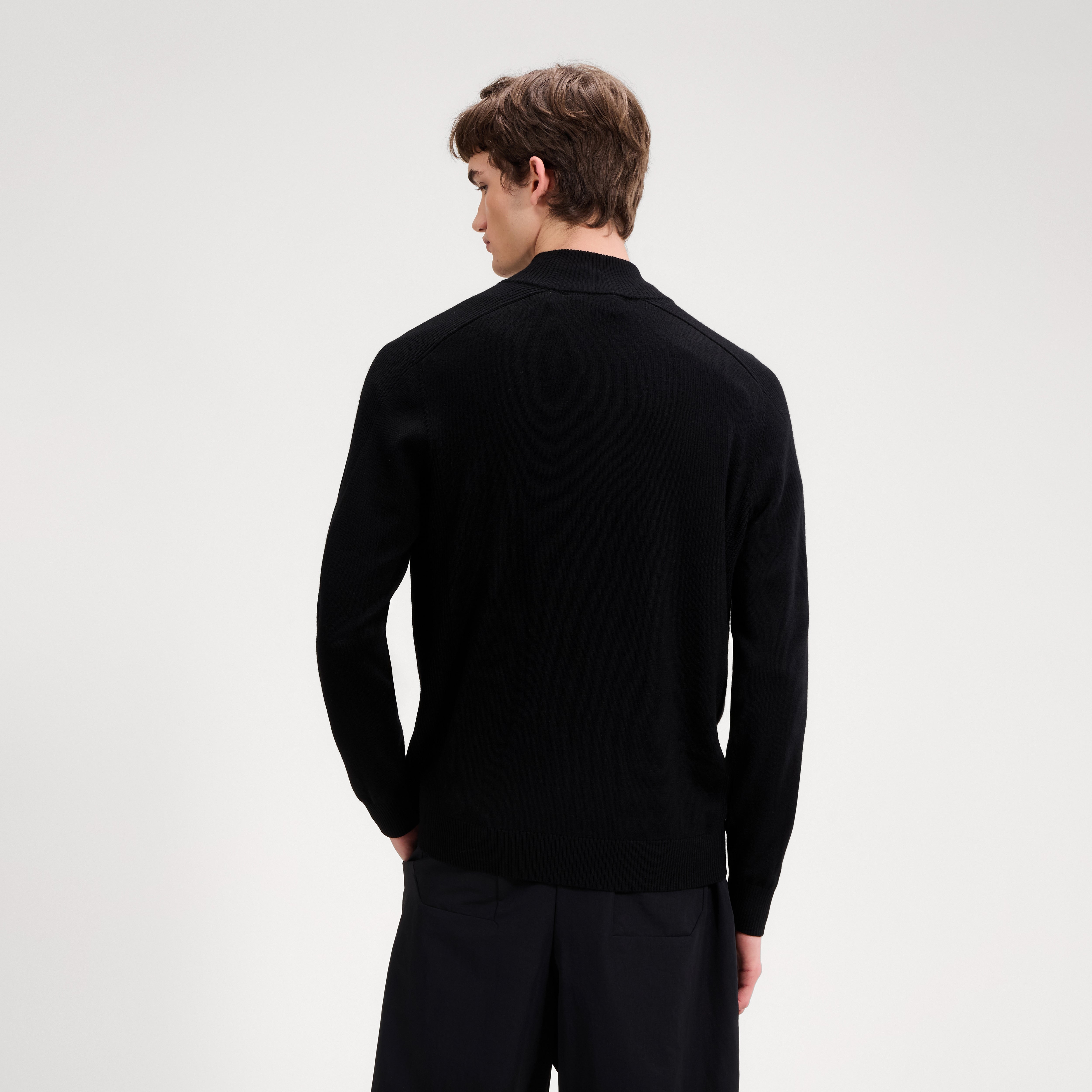 Men's Alvoni 1/4 Zip Top Black | Black | Ellesse – ellesse