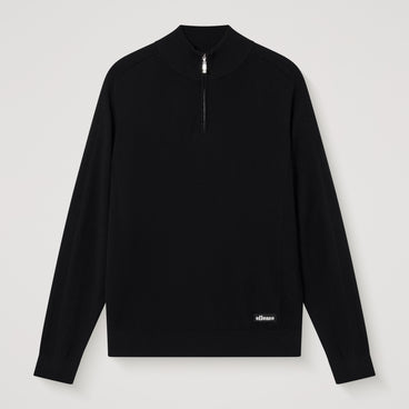 Men's Alvoni 1/4 Zip Top Black