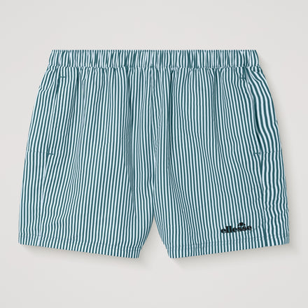 Men's Sylbio Swim Short White/Dark Green