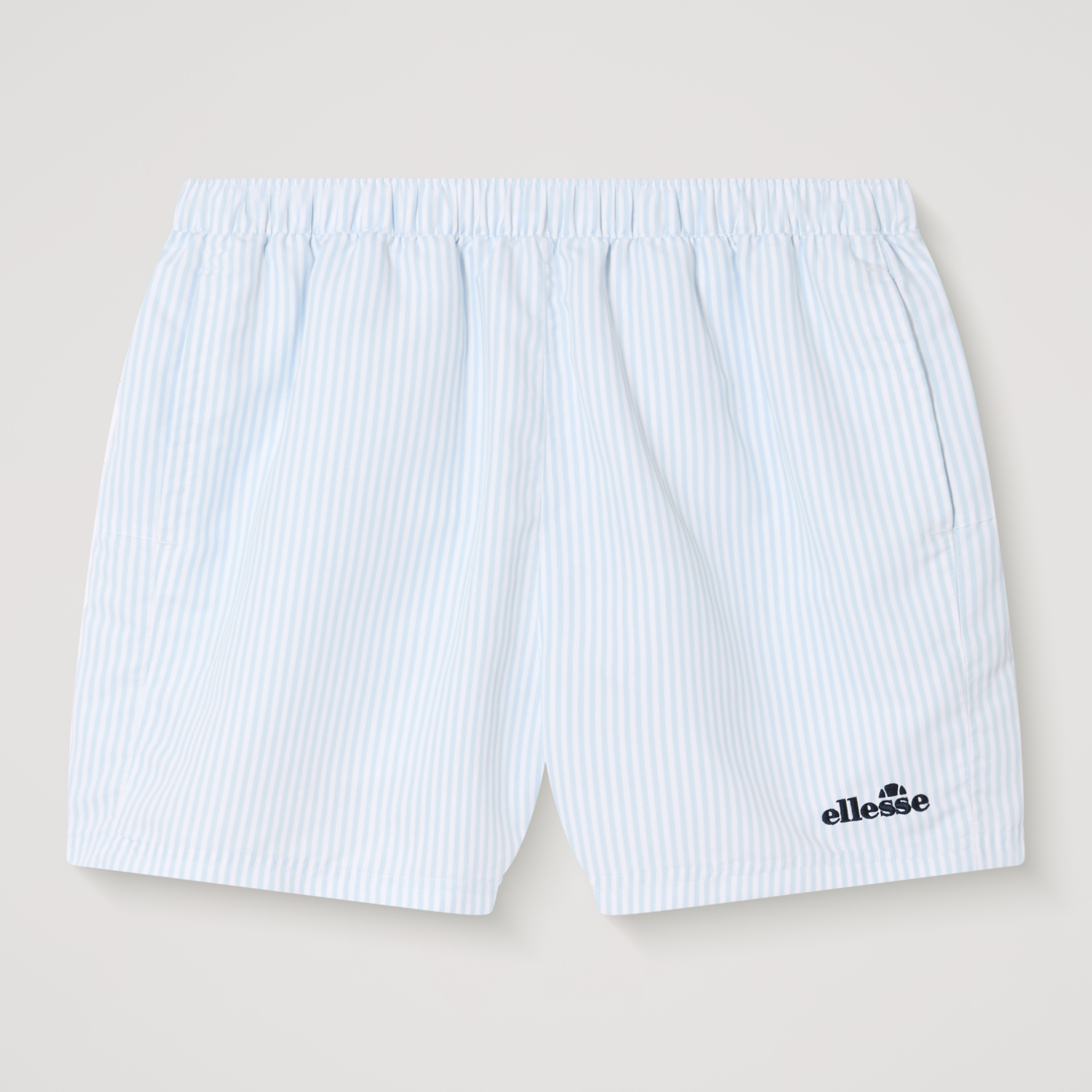 Men's Sylbio Swim Short White/Light Blue | White | Ellesse – ellesse