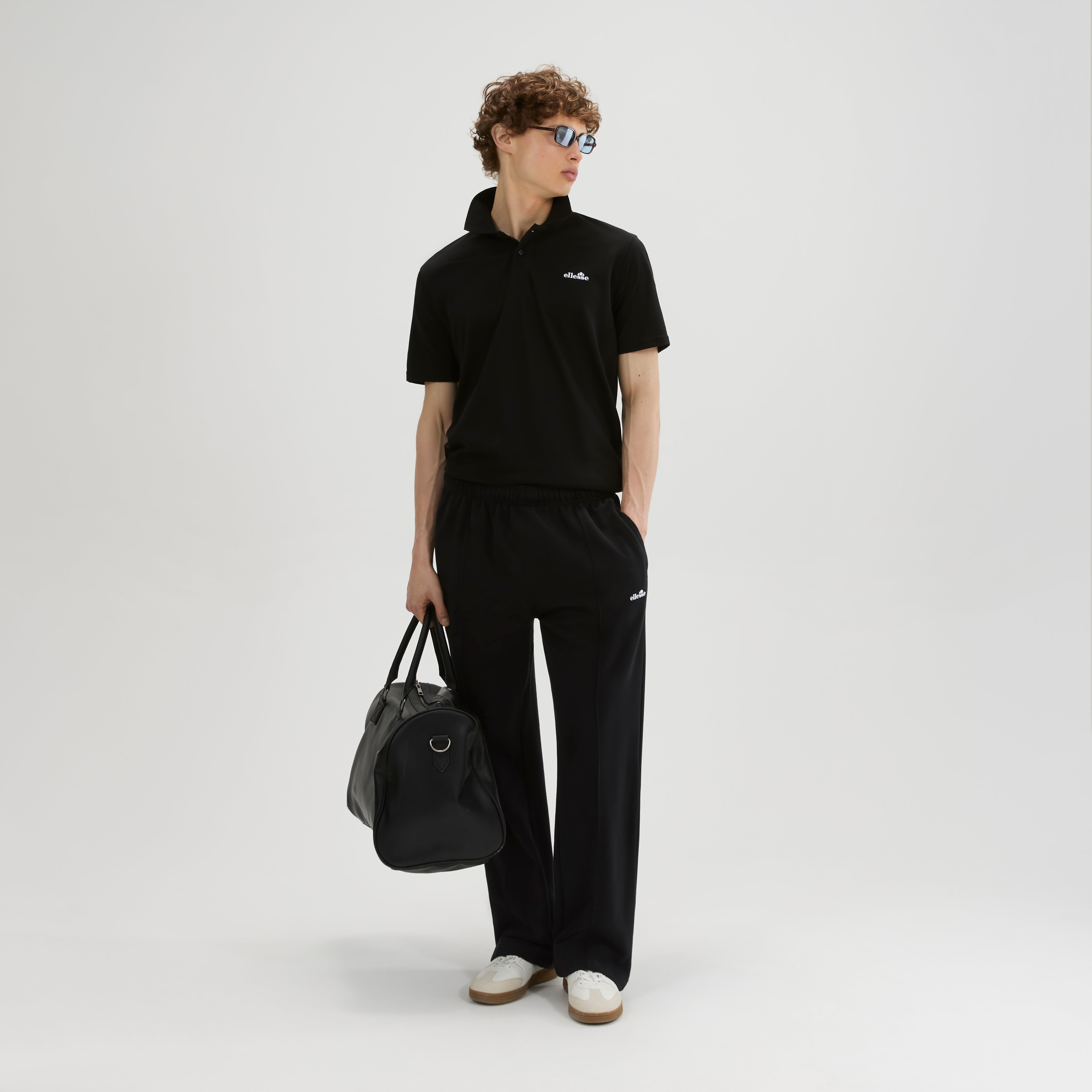 Men's Senago Polo Black | Black | Ellesse – ellesse