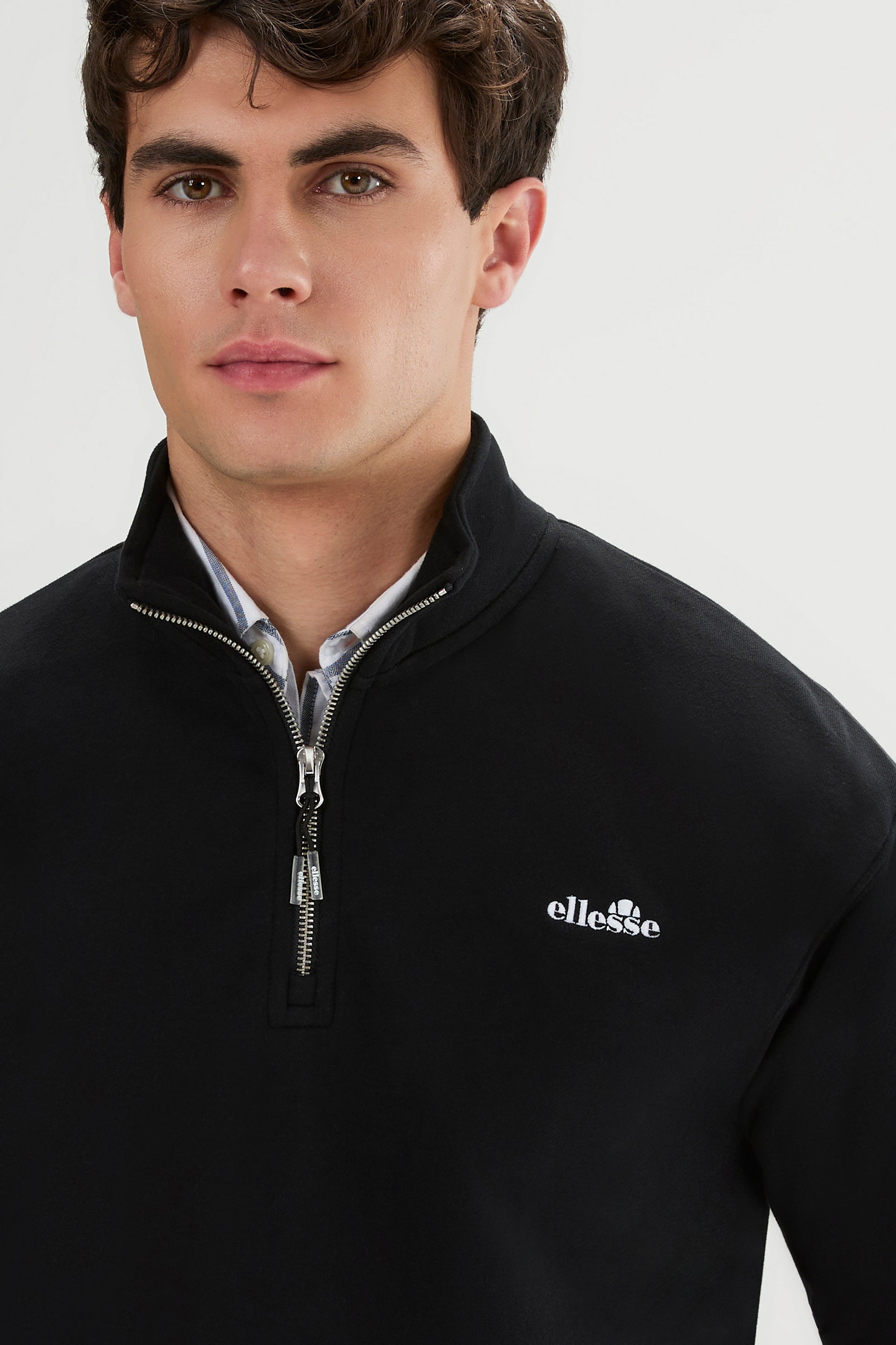 Men's Arivalo 1/4 Zip Black | | Ellesse – ellesse