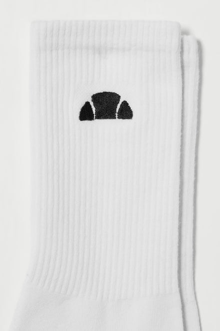 Unisex Alacre Socks White