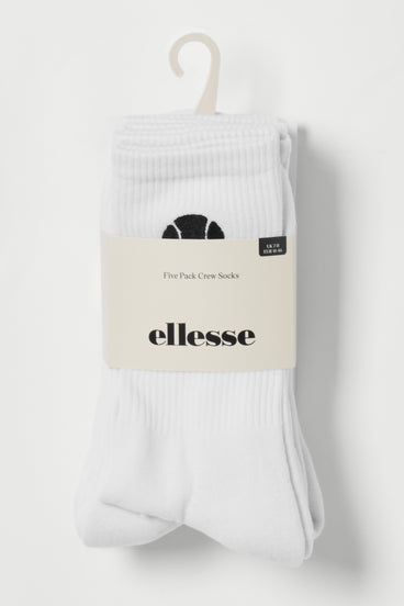 Unisex Alacre Socks White