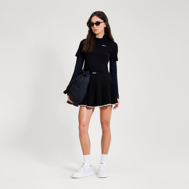 Women's Court Tee Black