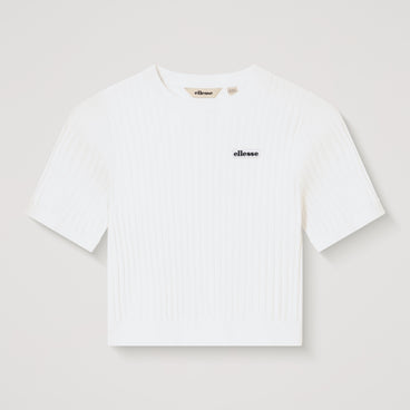 Women's Court Tee Off White