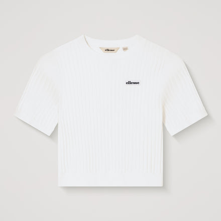 Women's Court Tee Off White