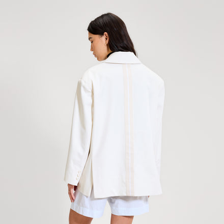 Women's Tailored Blazer Off White
