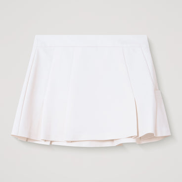 Women's Tailored Tennis Skirt Off White