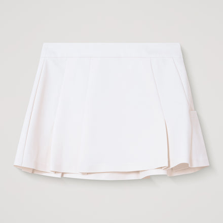 Women's Tailored Tennis Skirt Off White