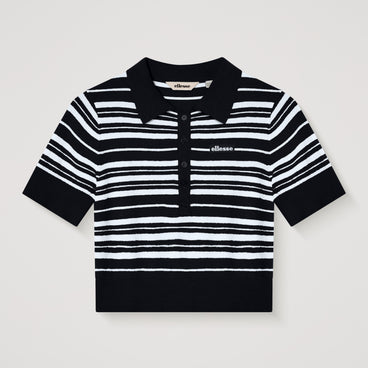 Women's Tennis Polo Black