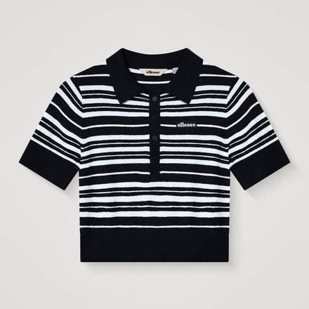 Women's Tennis Polo Black