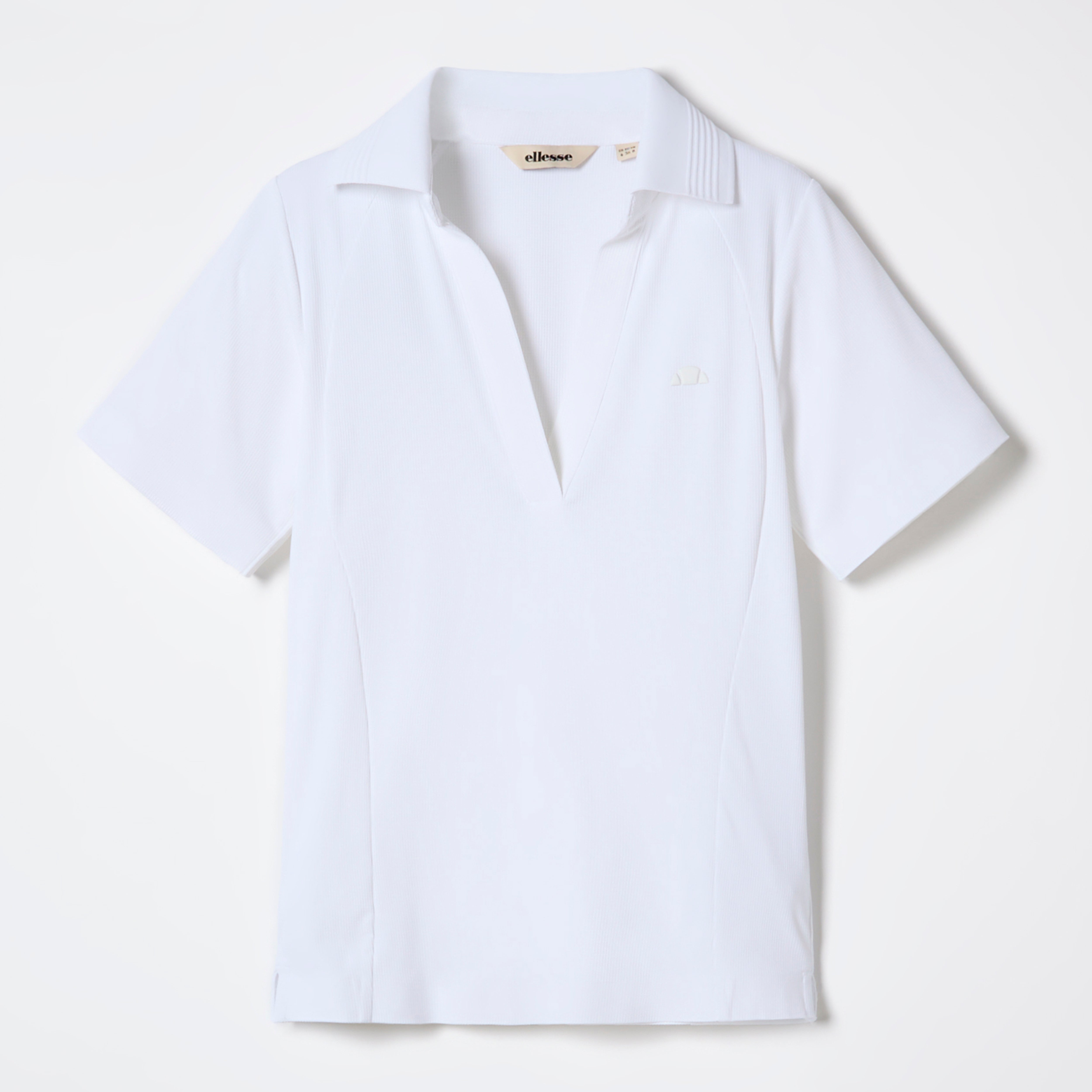 Women's Tulle Polo Shirt White | White | Ellesse – ellesse