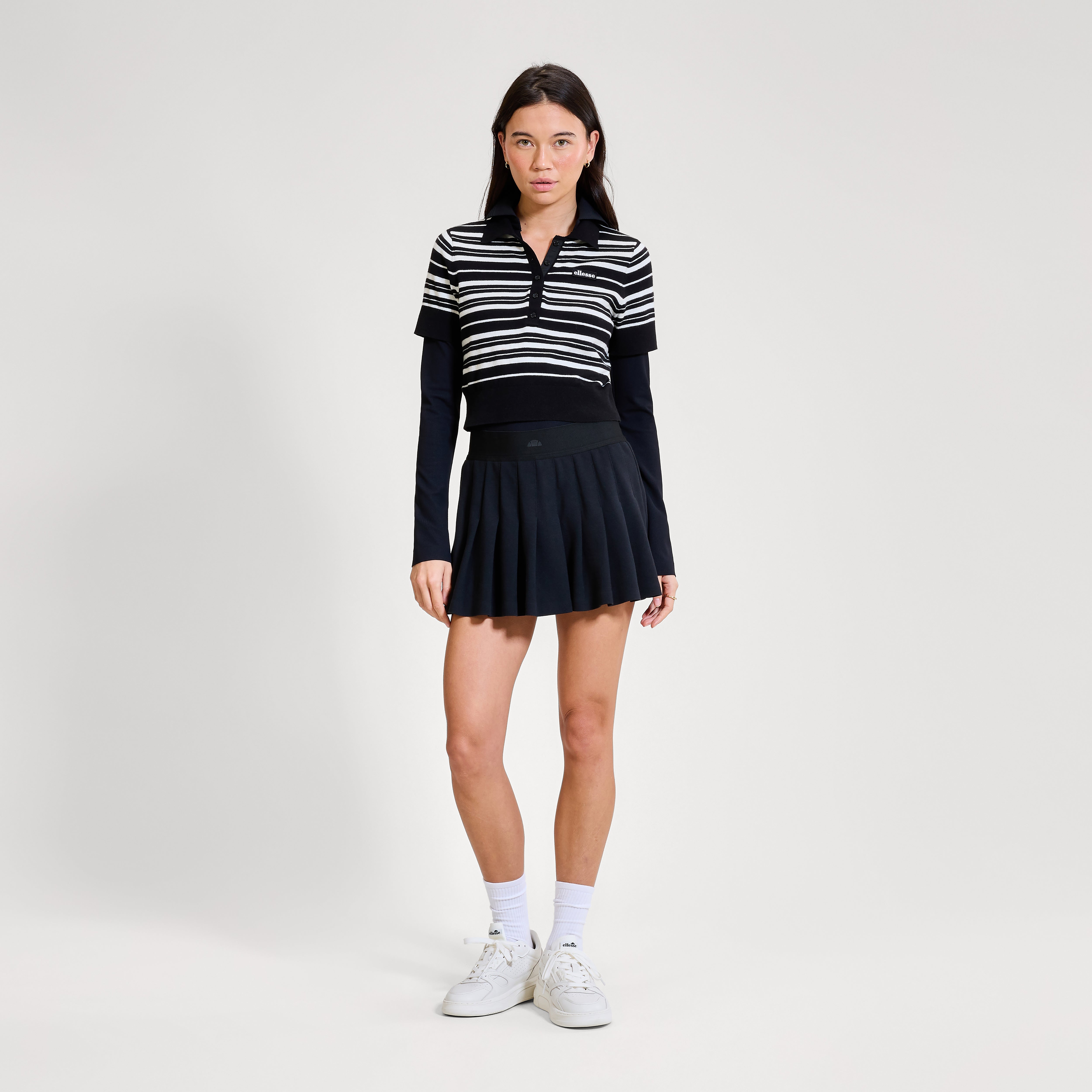 Women's Ortegas Tennis Skort Black | Black | Ellesse – ellesse