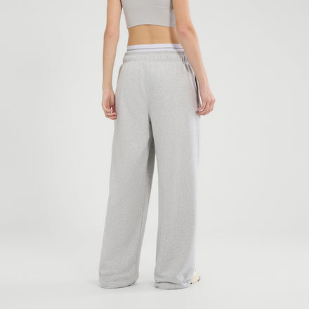 Women's Casoli Wide Leg Jogger Light Grey Marl