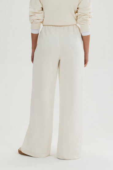 Women's Casoli Wide Leg Jogger Off White