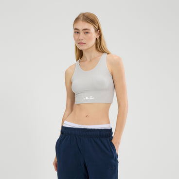 Women's Ballante Bra Top Light Grey Marl