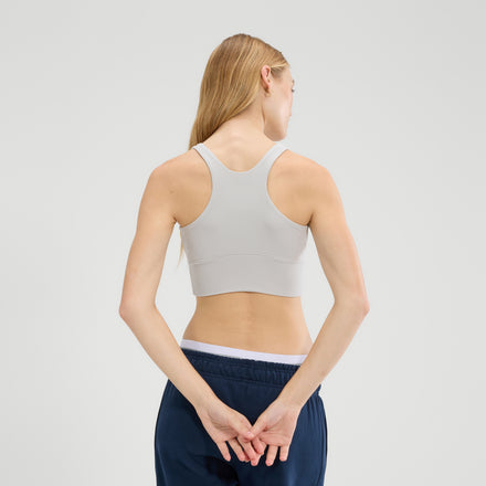 Women's Ballante Bra Top Light Grey Marl