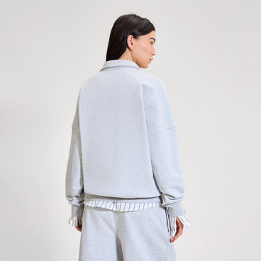 Women's Morcone Sweatshirt Light Grey Marl