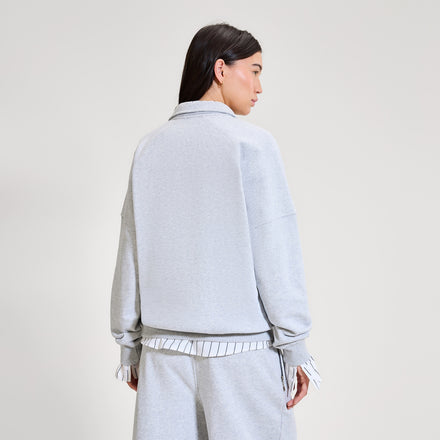 Women's Morcone Sweatshirt Light Grey Marl