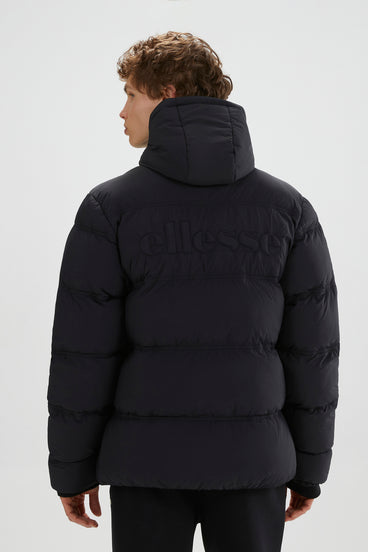 Men's Giuseppe Padded Jacket Mid Length Black