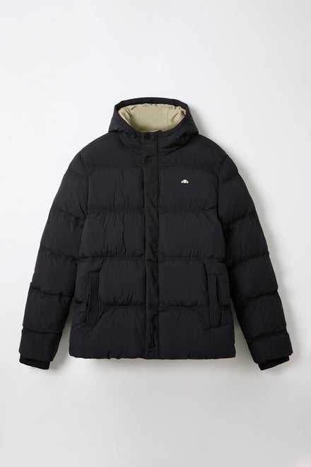 Men's Giuseppe Padded Jacket Mid Length Black