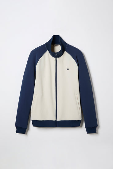 Men's Caldona Track Top Ecru/Navy