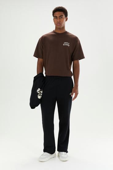 Men's Caffe Tee Dark Brown