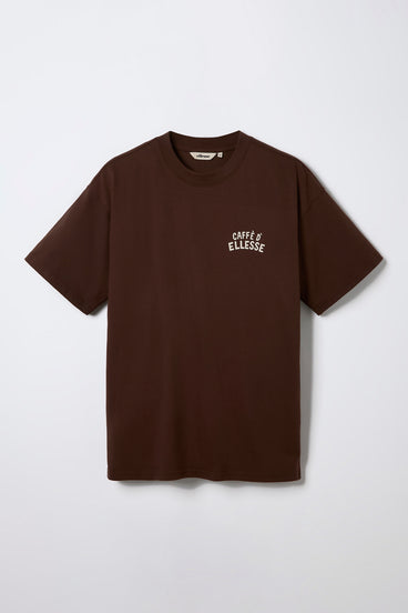 Men's Caffe Tee Dark Brown