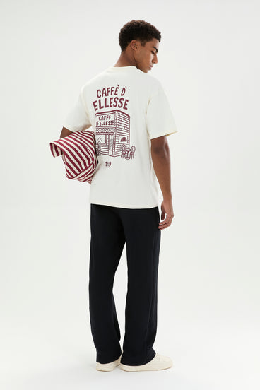 Men's Caffe Tee Ecru