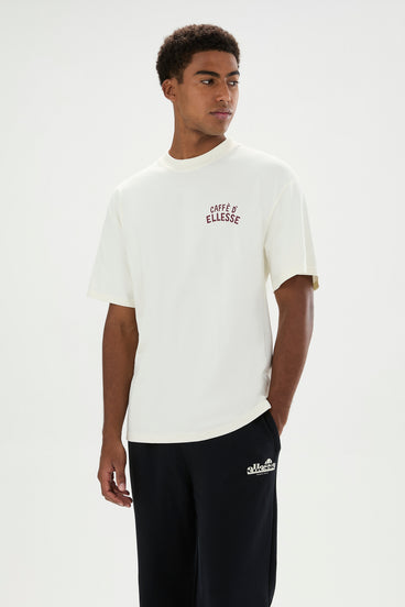 Men's Caffe Tee Ecru