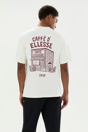 Men's Caffe Tee Ecru