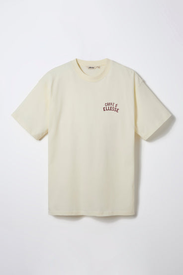 Men's Caffe Tee Ecru