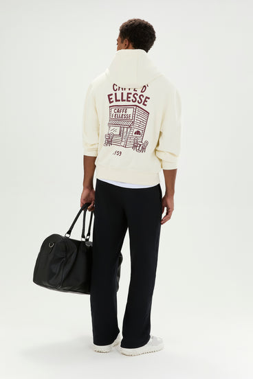 Men's Caffe Overhead Hoodie Ecru