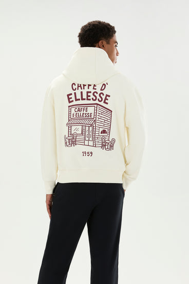 Men's Caffe Overhead Hoodie Ecru