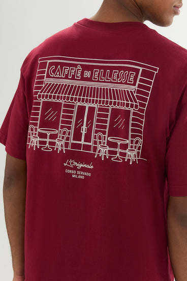 Men's Deca Tee Crimson