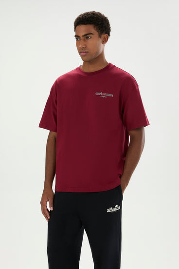 Men's Deca Tee Crimson