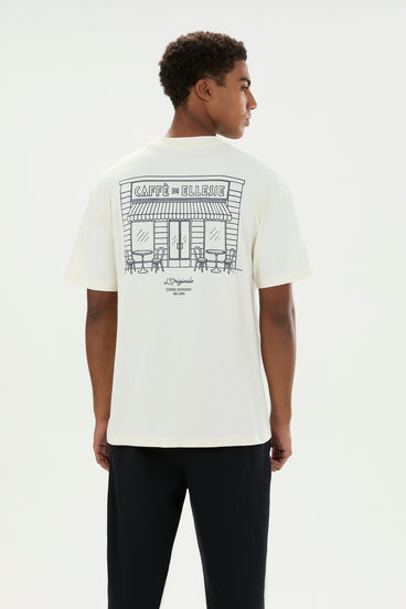 Men's Deca Tee Ecru