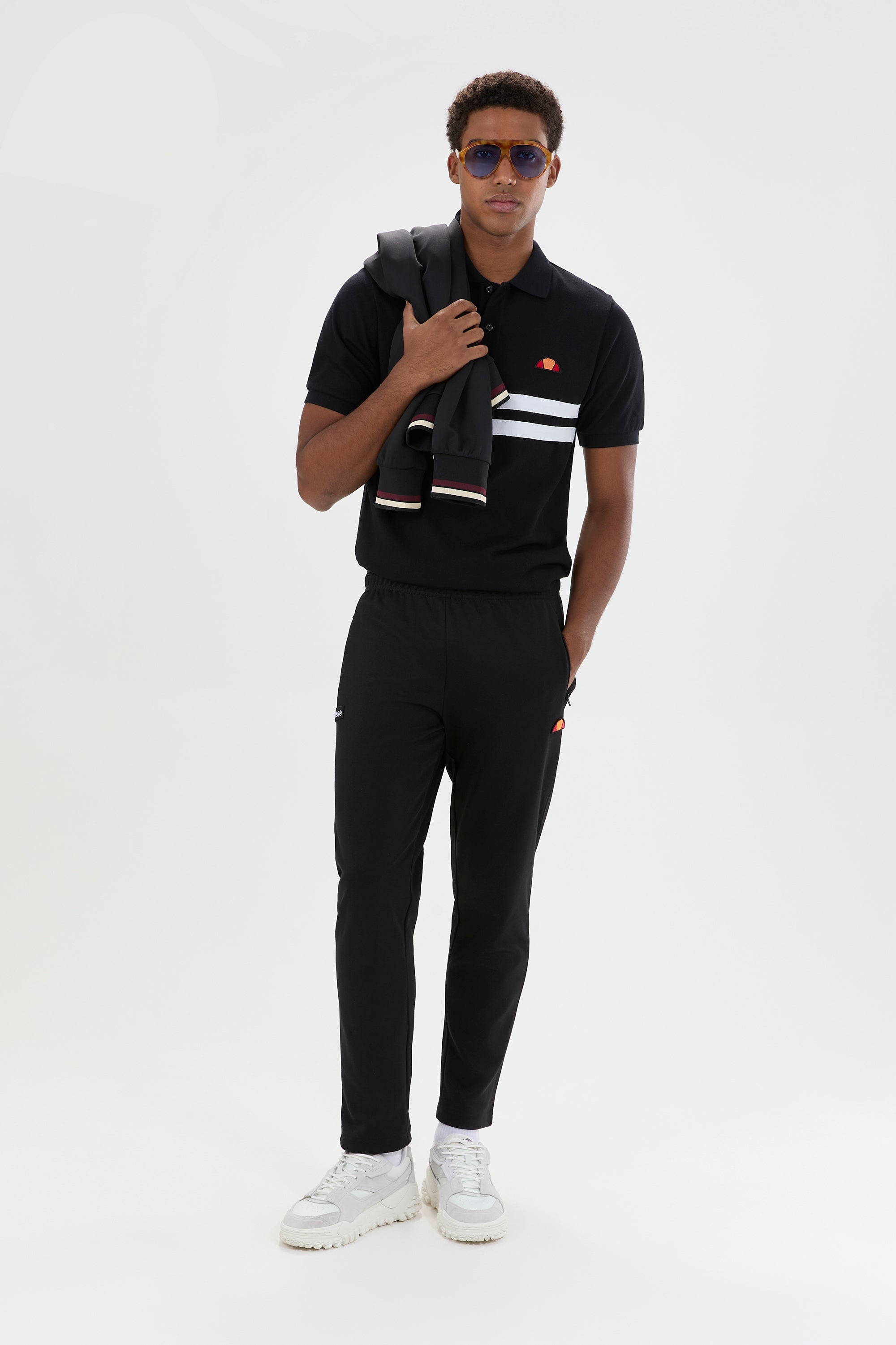 Men's Bertoni Open Hem Track Pant Black | | Ellesse – ellesse