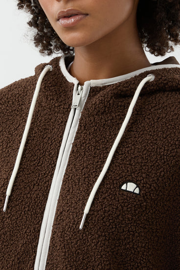 Women's Nell'Oro Hoodie Dark Brown