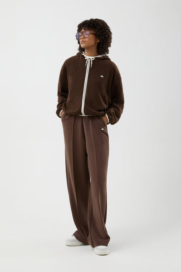 Women's Nell'Oro Hoodie Dark Brown