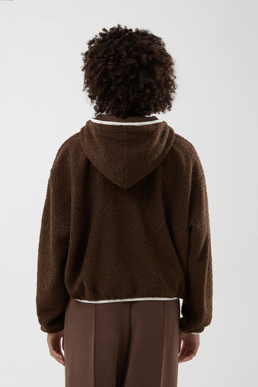 Women's Nell'Oro Hoodie Dark Brown