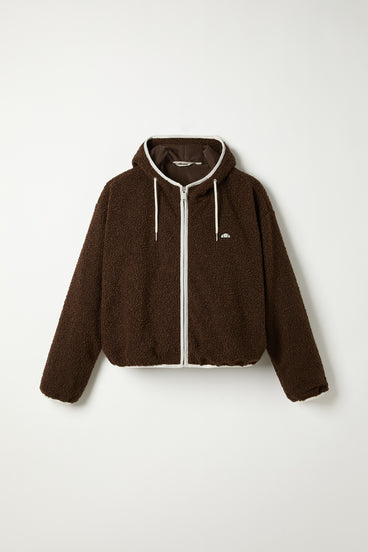 Women's Nell'Oro Hoodie Dark Brown