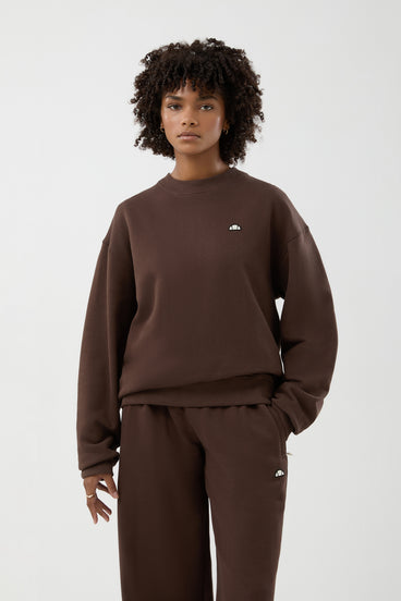 Women's Pofeta Sweatshirt Dark Brown